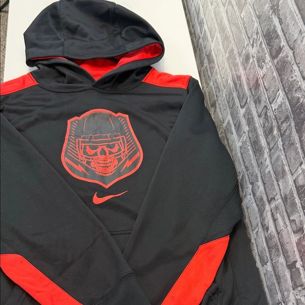 Nike Black and‎ Red boy's  Graphic Hoodie